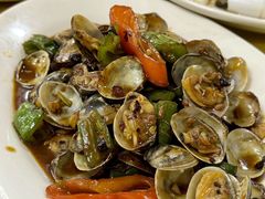 豉椒炒桂山蚬-吉莲利苑海鲜酒家(珠海拱北29年老字号店)