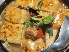 杂菌黑豆腐煲-莲华素食府