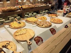 自助取餐区-比格比萨自助(宝山日月光店)