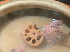 铫子煨排骨粉藕汤-清水亭湖北菜(大屯DT51店)