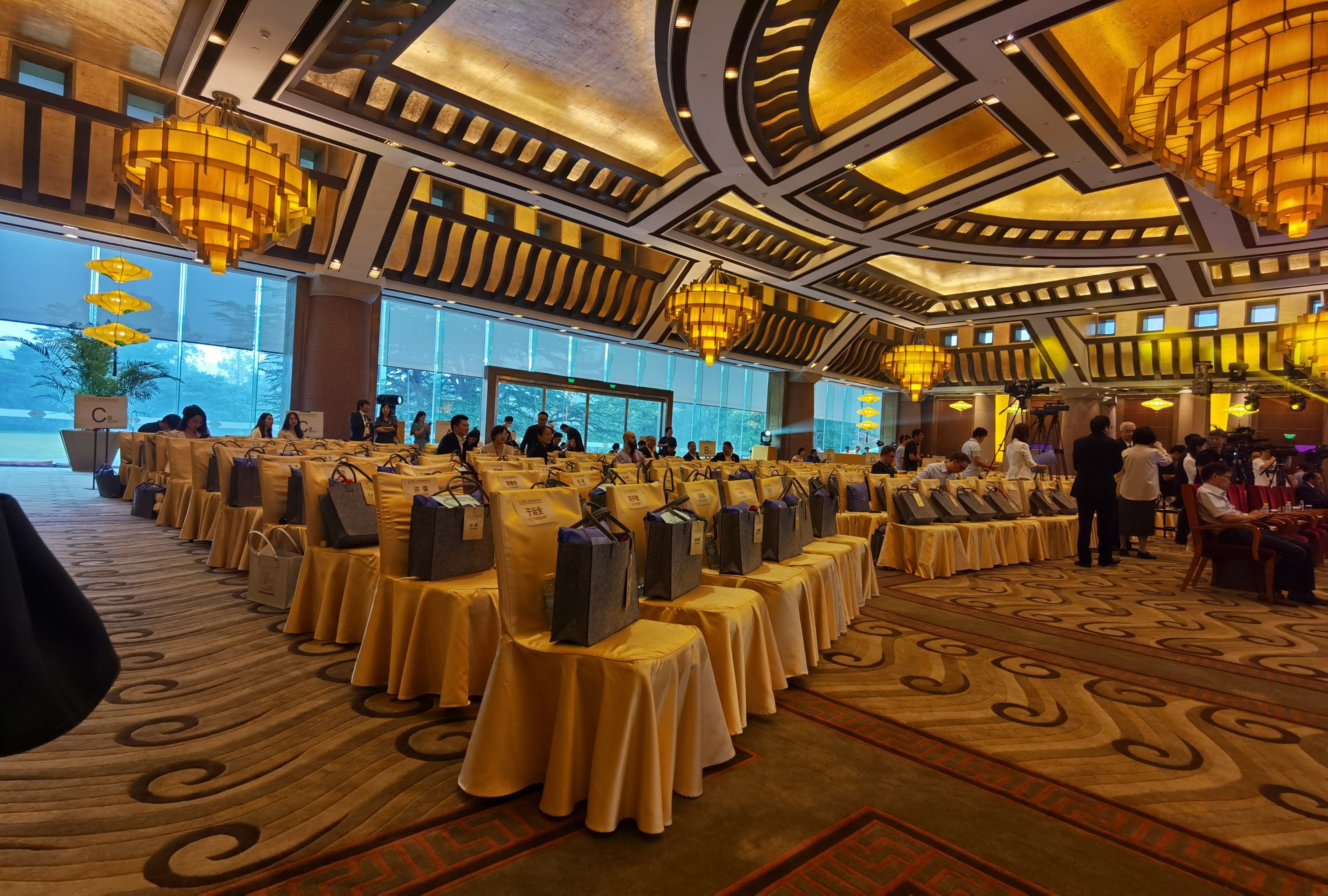 钓鱼台国宾馆内芳菲苑