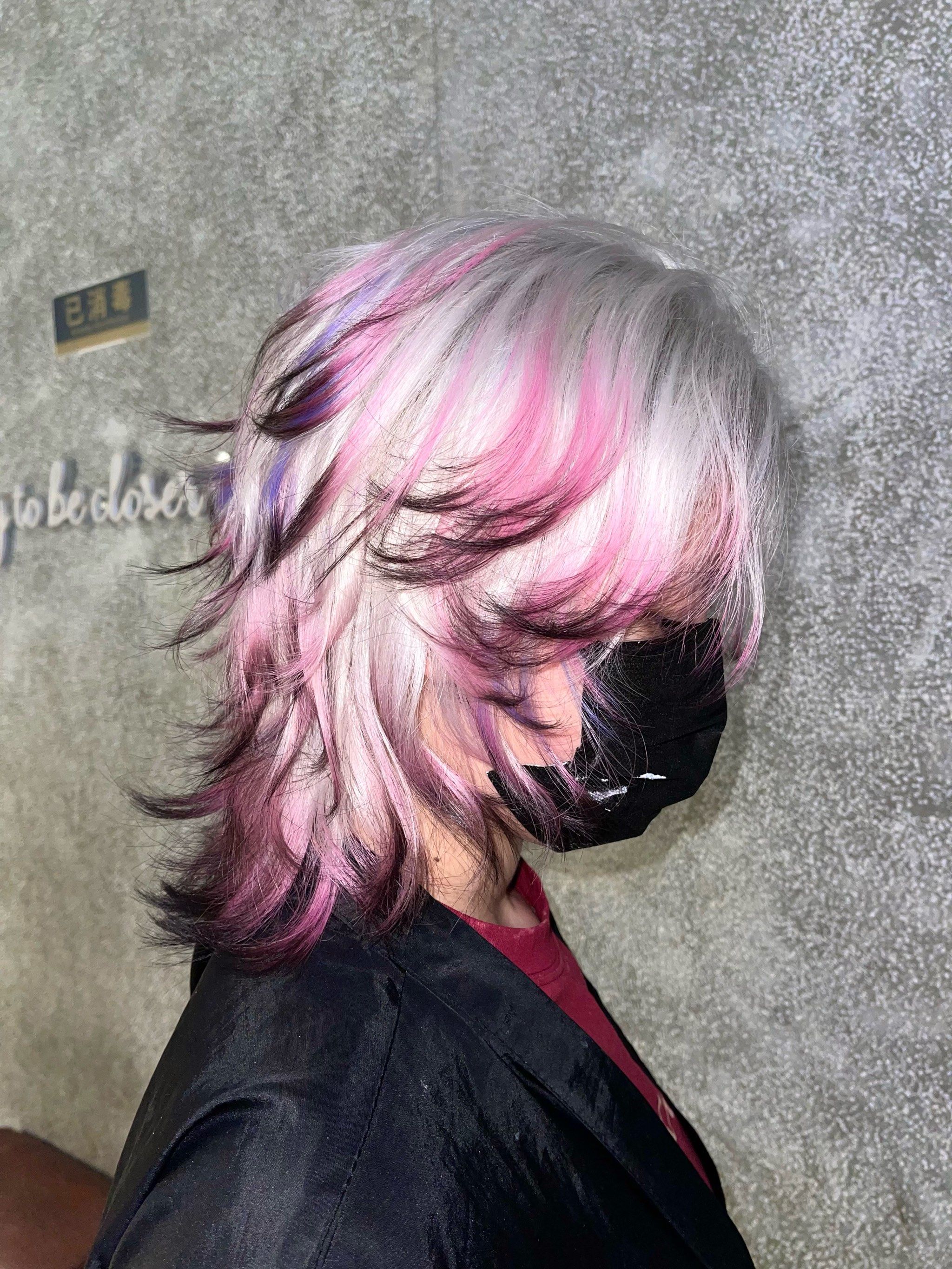 渐变色头发的魅力