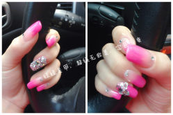 超级美的果胶实色渐变，小余店长-娃娃美甲wawa nail salon