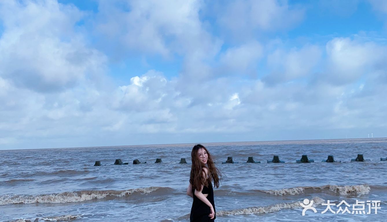 在上海拍海边照片