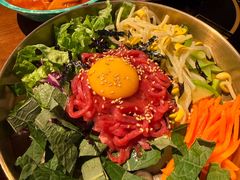 生牛肉拌饭-양평식당·杨平食堂(华贸店)