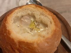 牡蛎奶油面包汤-The Rug Cafe(王府中环店)