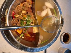 特色牛腩鸳鸯-左庭右院鲜牛肉火锅(苏州园区永旺店)