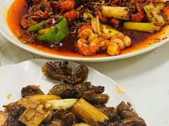 油炸蚕蛹-回味南塘老王虾尾(总店)