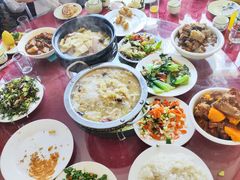 -北京龙庆四季香农家饭庄·灶台鱼·碳烤虹鳟鱼(龙庆峡店)