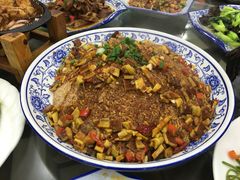 杂酱锅巴-徽州美食(三十年老店)