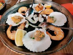 传统西班牙墨鱼汁海鲜饭-BROWNSTONE布朗石西班牙餐厅(深圳湾店)