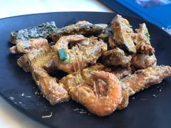 咸蛋黄南瓜甜玉米焗虾-港丽餐厅(高德置地店)