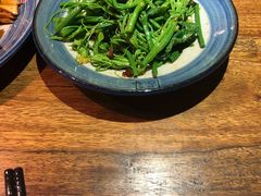 椒麻丝瓜尖-兰溪小馆(东直门簋街店)