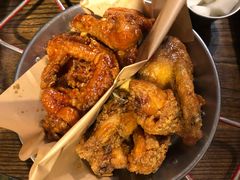 炸鸡翅一半一半-富乐满韩国正宗炸鸡韩国料理(虹泉路店)