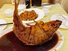 挣蹦鲤鱼-奥华餐厅·老张记(台基厂店)