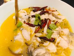 花间青椒鱼-丝路金桃·新疆菜(徐汇店)