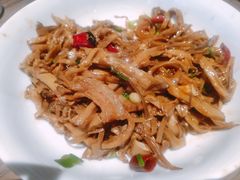 三层肉炒建瓯笋芽-四道菜·福建菜馆(新街口金鹰店)