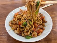 爆炒虾仁面-兰溪十八浇(天一店)