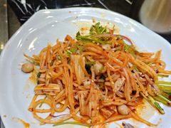 拌花菜加香菜根-金刚山(学府路店)
