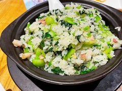 咸肉菜饭煲-吴越荣记苏州菜·松鼠桂鱼100%活鱼现做(斜塘老街店)