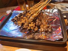 -路边摊小炉子烧烤