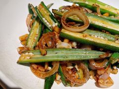 小炒秋葵-小大董·烤鸭(凤凰汇店)