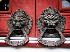 门把-天目山-昭明禅寺