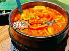 泡菜汤-九田家黑牛烤肉料理(太阳宫广场店)