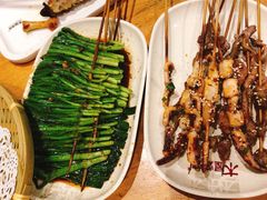 烤韭菜-木屋烧烤(岗顶二店)