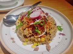 松茸什菌炒饭-汝是素•文创素食馆(金月湾店)