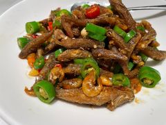椒圈炒鱼虾仔-客颂·客家宴(大壮国际广场店)