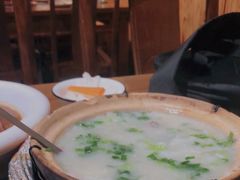 咸猪骨芥菜粥-广州海鲜酒楼(长丰园店)