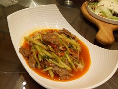 小炒黄牛肉-万重锦·人文川菜馆(骡马市店)