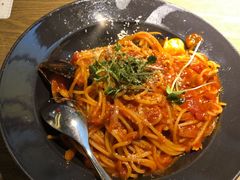 日式辣海鲜意面-机器人火炉披萨