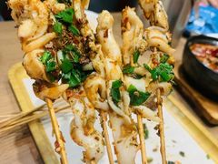 -街角等你.大连海鲜烧烤.经典铁板海鲜串(西安路店)