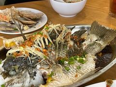 清蒸鱼-ZF Seafood Restaurant 卓峰海鲜餐