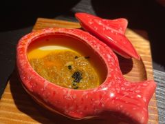 蟹黄蒸蛋-花潮料理艺食馆(成都万象城店)