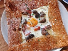 鸡蛋蘑菇熏肉荞麦可丽饼-RAC BAR(安福路店)