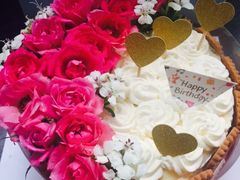 心念伱鲜花主题蛋糕-艾加柒克蛋糕茶歇甜品台(春熙路店)