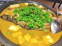 -探鱼·鲜青椒爽麻烤鱼(中天广场店)