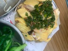 重葱油淋鸡-阿金大白·上海菜馆(新天地店)