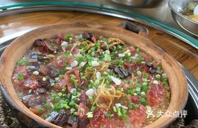 Silver Fish and Preserved Meat Rice