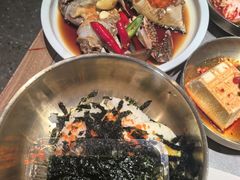 海苔包蟹饭-草家酱蟹炭火烤肉店(珲春南路一店)