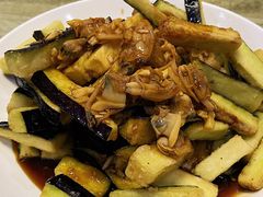 蛤蜊肉拌茄子-华春餐馆(鱼山路店)