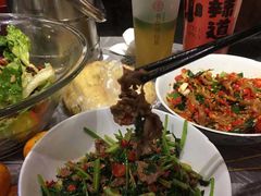 香菜炒牛肉-壹盏灯(惠农店)