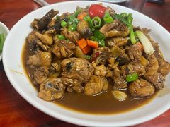 -芦茨金富饭庄·25年老字号·专做稻草鸡