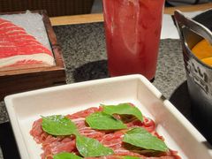 罗勒牛肉-三出山火锅(南京万象天地店)