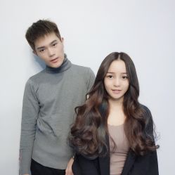 点击看大图 -3AM HAIR SALON染发接发
