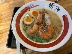 社长原汤拉面双虾双蛋-雷门拉面店(新光天地店)