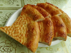 馕——很特色的一种新疆大饼。-克拉玛依新疆餐厅